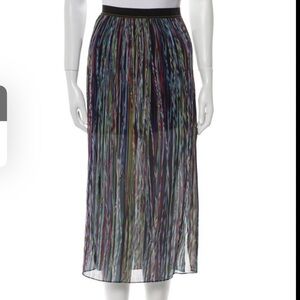 Sandro Pleated Skirt